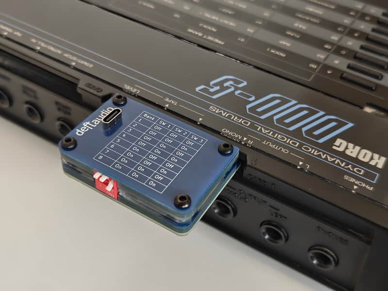Deftaudio Programmable PCM card for Korg DDD-1 / DDD-5 image 1