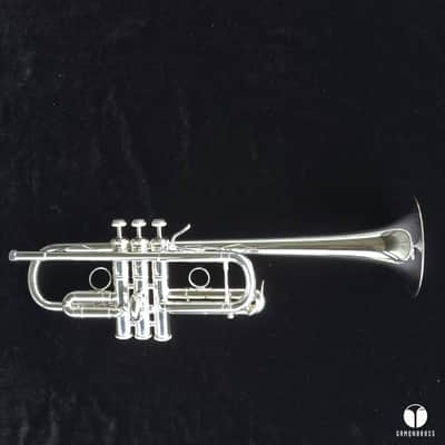 Immagine Bach Stradivarius C 180SL- 229 Chicago large lightweight trumpet case mouthpiece  gamonbrass - 9