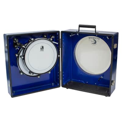 Toca Percussion KickBoxx Pro Suitcase Drum Set | Cobalt Blue image 4