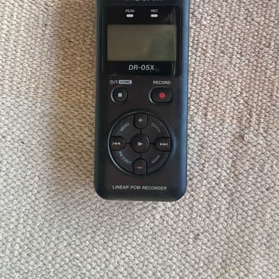 TASCAM DR-05X Portable Digital Recorder 2019 - Present - Black image 1