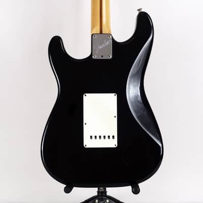 1991 Fender Eric Clapton Signature “Blackie” Black Stratocaster with Tweed Case image 2