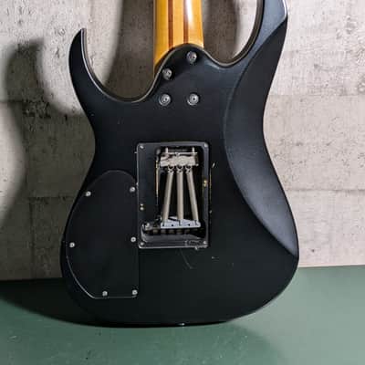 Ibanez RG7CSD1 J Custom 7 String LACS (L.A. Custom Shop) Designed 2000 Black Flat image 9