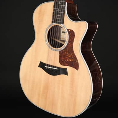 Taylor 454ce 12-String Auditorium Cutaway, ES2 in Natural with Case #1204285091 (2025) image 2