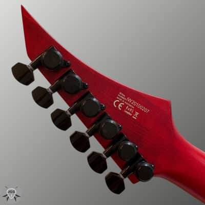 Solar GC2.6TBR Trans Blood Red Matte - With Gig Bag - Excellent Condition image 20