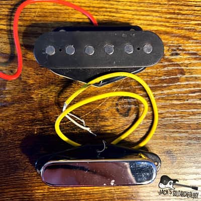 Squier Telecaster Pickup Set (2000s to 2020s - Black & Chrome) image 2