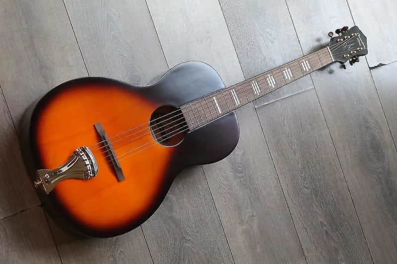 Recording King Justin Townes Earle Signature RPS-JTE-TS Tobacco Sunburst image 1