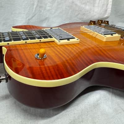 Hamer USA Custom Order Monaco Super Pro Guitar with COA + Case 2005 - '59 Burst / Ebony fingerboard image 21