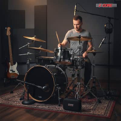 5 Core Conga Mic Snare Tom Set Professional XLR Cardioid Unidirectional Instrument Microphone Kit image 9