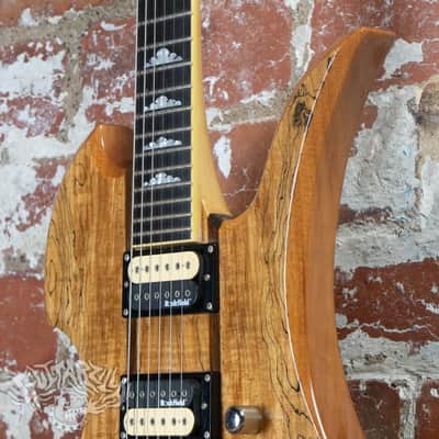 B.C. Rich Mockingbird Exotic 2008 Natural MIK Korea image 4