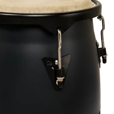LP Discovery II Ultralight 10" and 11" Conga Set w/ Aluminum Stand, Onyx image 4