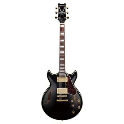 Used Ibanez AM73G AM Artcore Semi-Hollow Electric Guitar - Black image 2