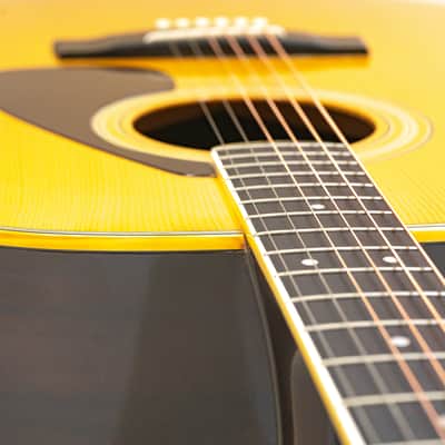 1970's Yamaha FG-201 Nippon Gakki Orange Label Acoustic | Reverb