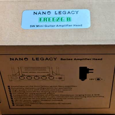 Hotone Nano Legacy Freeze B 5-Watt Guitar Head 2010s Green image 4
