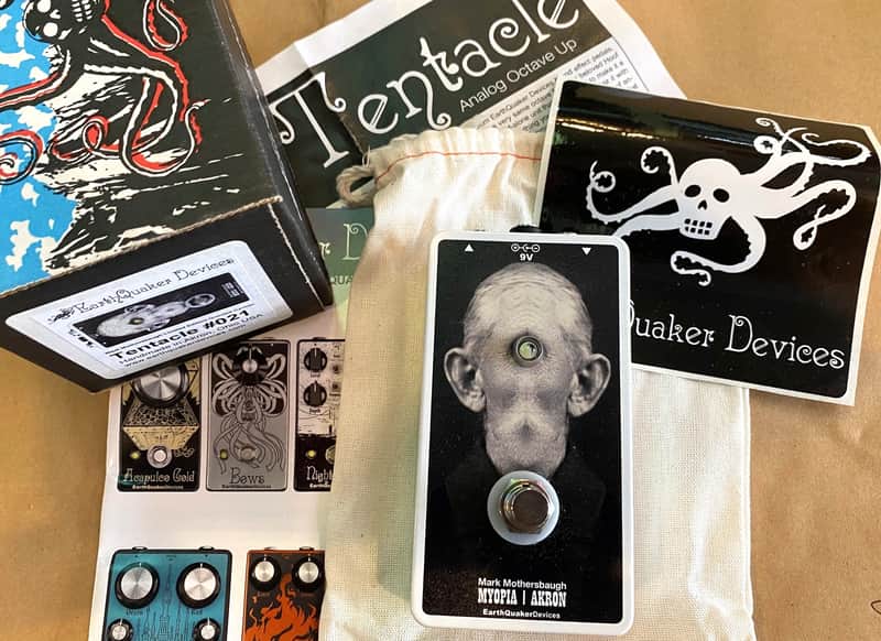 EarthQuaker Devices Tentacle  Custom Art from Mark Mothersbaugh image 1