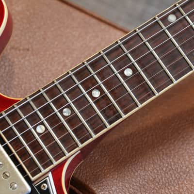 2014 Gibson Warren Haynes '61 ES-335 Semi-Hollow Electric Guitar Faded Cherry + COA OHSC image 9