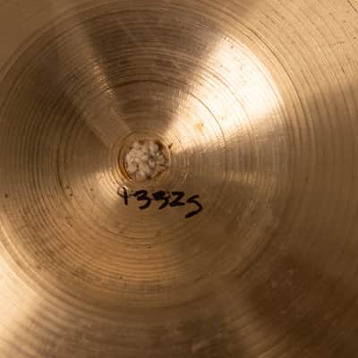 1990s Zildjian A 14" New Beat Bottom Hi Hat Cymbal 1332g image 4