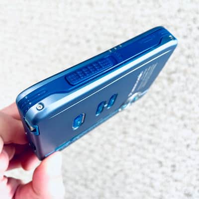 [RARE FULL SET] Panasonic SX56 Walkman Cassette Player, NEAR MINT BLUE ! Working ! image 9