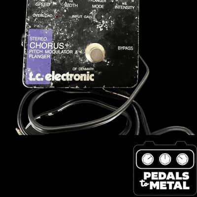 TC Electronic Stereo Chorus + Pitch Modulator & Flanger 1991 - 2016 - Black - X15987 image 1