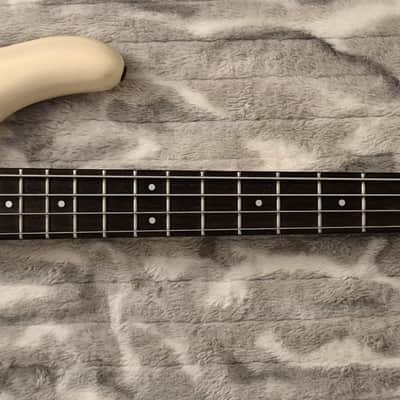 TUNE Bass Maniac TB-02PJ - 1988 - MIJ - Vintage White - 4-String - Active - Made in Japan image 8