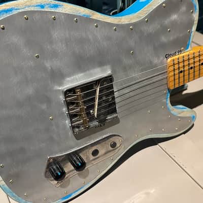 G&L Fallout Esquire 2020’s - Steel Top Blue Relic image 7