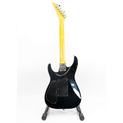 1996 Jackson DK2 Pro Dinky Electric Guitar – Hot Rod Flames, Floyd Rose, Gigbag image 4
