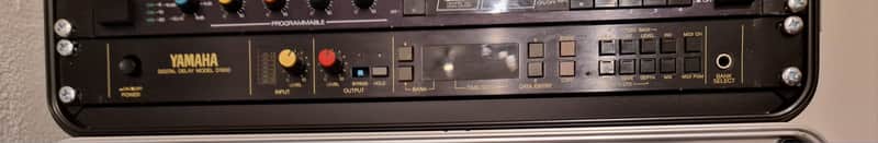 Yamaha Digital delay D1500 1980-1990 - Black image 1