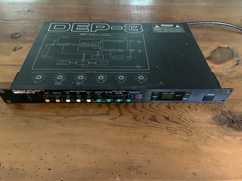 Roland DEP-3 デジタルマルチリバーブエフェクタ Roland DEP-3 Digital Effects Processor | Reverb