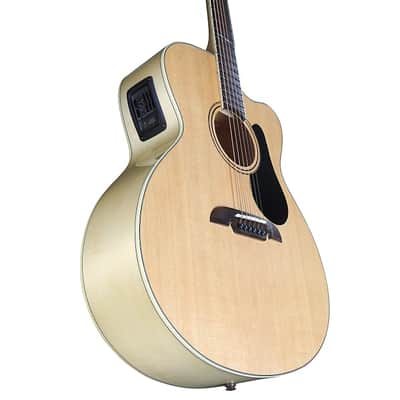 Alvarez AJ80CE - Jumbo Acoustic / Electric Guitar With Cutaway (NEW DEMO) image 6