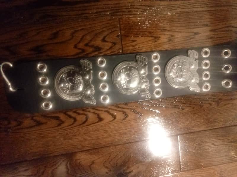 Custom Zakk Wylde Black Label Society Guitar Strap image 1