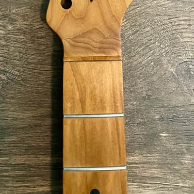 Warmoth Roasted Maple Stratocaster Neck Lic. by Fender image 3