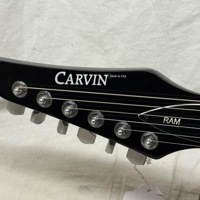 Carvin DC-127 dc127 LH Left-Handed Lefty Guitar - Black image 7