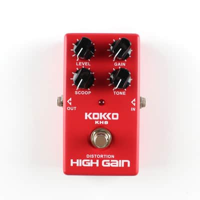 KOKKO KH8 High Gain Mini Guitar Effect Pedal Analog True Bypass image 1