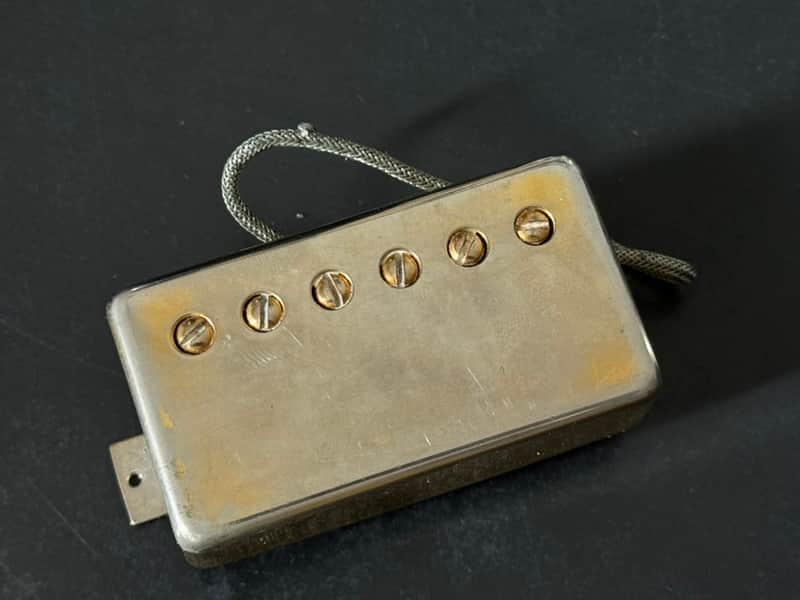 Vintage 1970s 1978 Gibson "Tarback" Super Humbucker Bridge Pickup – 7.5k Gold image 1