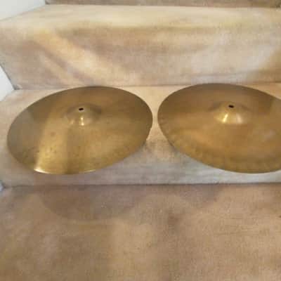 Paiste Rare vintage 602 15 inch Sound Edge hi hat cymbals 1039/1118 grams - outstanding! image 6