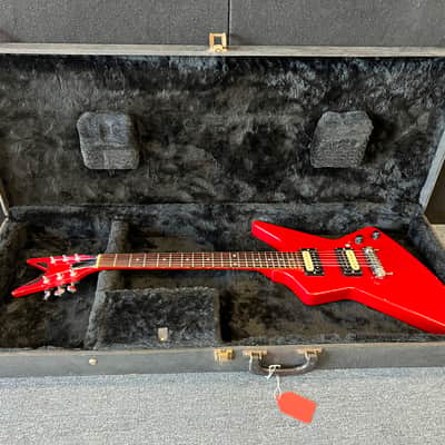 Dean  Baby Z 1982  USA made Electric Guitar Candy Apple Red  w/OHSC image 24