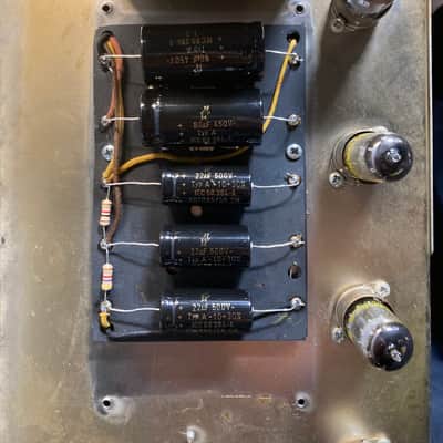 Fender Showman 2-Channel 85-Watt Guitar Amp Head W/ 1x15” Tone Ring Cabinet -1963 - 1966 - Black Panel image 13