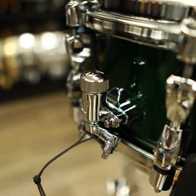 Tama Starphonic Maple 5x14" 2023 Ltd. Snare Drum (Emerald Figured Maple) image 8
