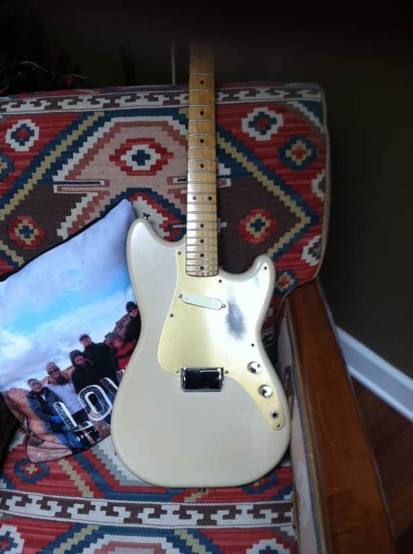 Fender Musicmaster 1958 Aged White image 1