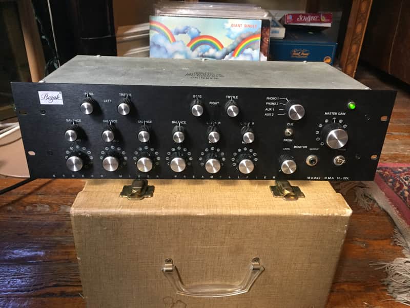 Bozak CMA 10 2 DL - vintage rotary audiophile DJ disco mixer | Reverb