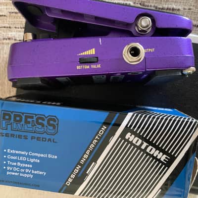 Hotone Vow Press Switchable Volume/Wah 2010s - Purple image 4