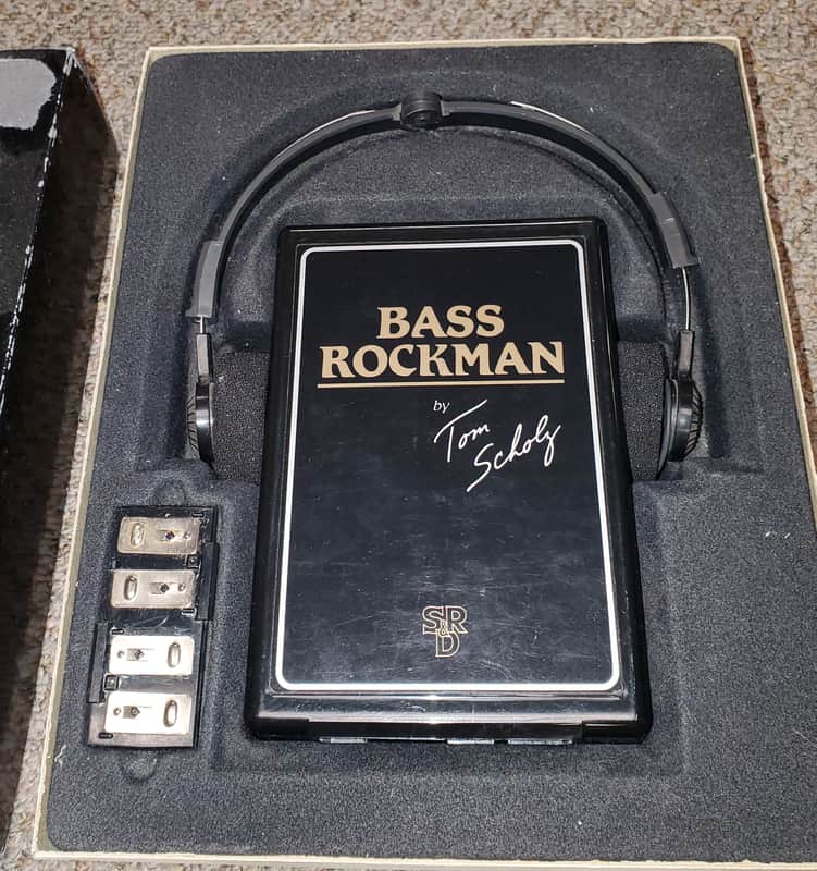 SR&D Bass Rockman Tom Scholz Headphone Amplifier OEM Headphones Boxed Manuals image 1