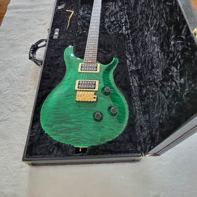 PRS Custom 24 Artist Package 20th anniversary 2005 Emerald Green image 6