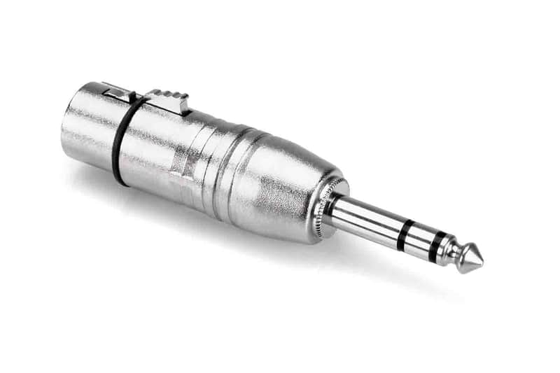Hosa GXP-143 XLR Female to 1/4-inch TRS Male Adapter image 1