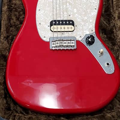 Immagine Mexican Fender Player Mustang 90 Red Custom Modified Single Pick-Up - 3
