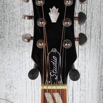 Immagine Epiphone Hummingbird Studio Acoustic Electric Guitar Faded Cherry Sunburst - 12