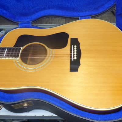 Guild D55 NT w/ OEM Case ; Crowned & Dressed Frets 1975 - Natural image 2