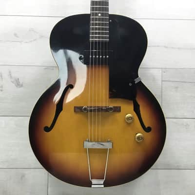 Gibson ES-125 1960 - Acoustic Guitar Vintage Tobacco Sunburst w/ OHSC image 2