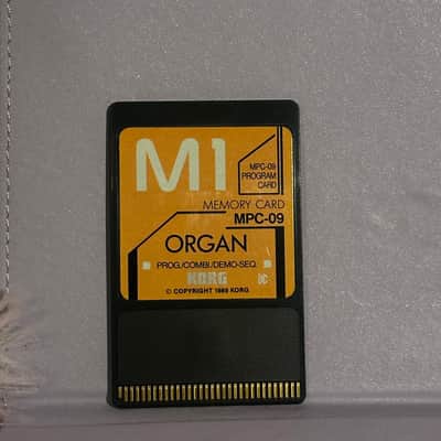 KORG M1 MPC-OEX メモリーカード Korg M1 MPC-00P PROG/COMBI Memory Card Used from Japan | eBay