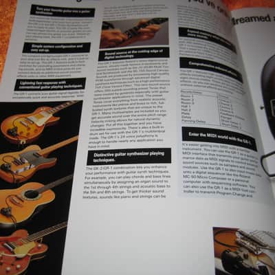 Roland GR-1 Guitar Synthesizer From 1994 image 4