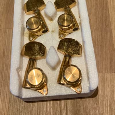 Schaller 3X3 Gold Locking Tuners 1990´s - Gold image 3